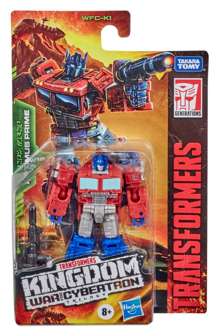 Optimus Prime Transformers: Kingdom War For Cybertron Trilogy 3.5" Action Figure, close-up detail