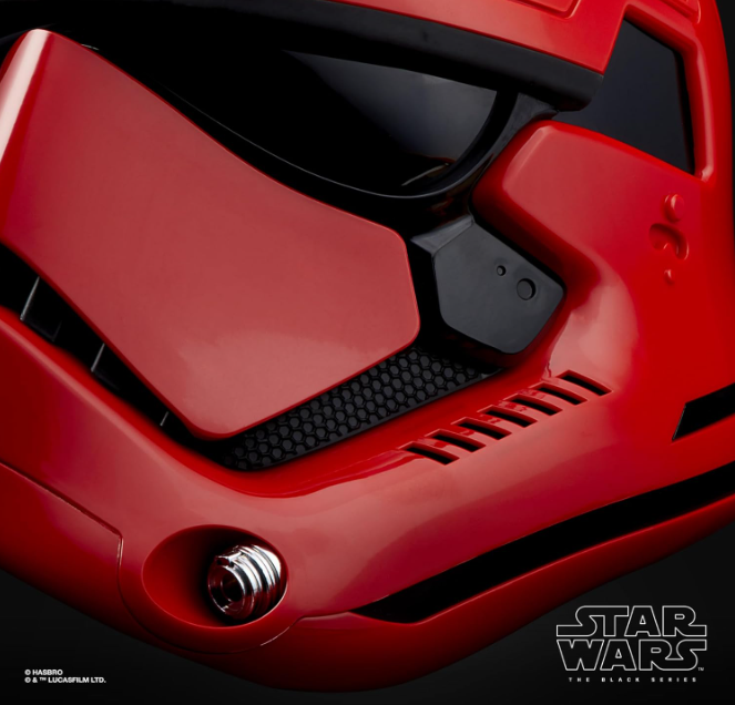 Star Wars The Black Series Galaxy’s Edge Captain Cardinal Electronic Helmet