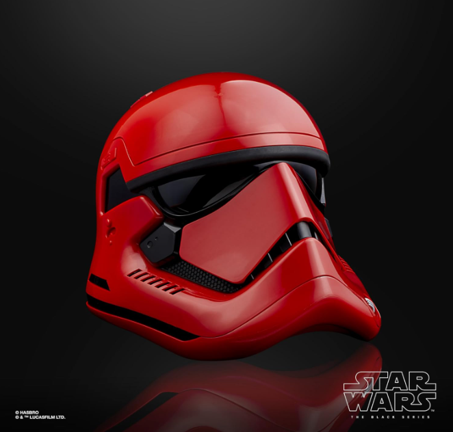 Star Wars The Black Series Galaxy’s Edge Captain Cardinal Electronic Helmet