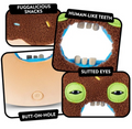 Fuggler Fuggalicious 9-Inch Plush, side angle