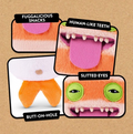 Fuggler Fuggalicious 9-Inch Plush, close-up detail