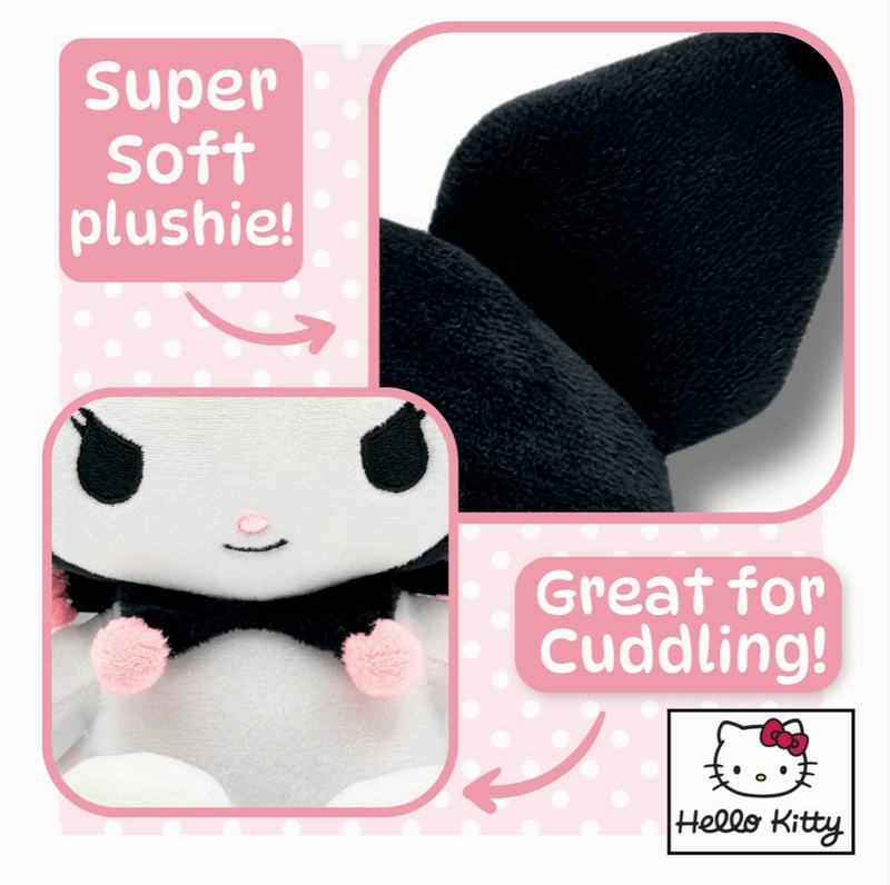 Sanrio Kuromi 6 Inch Plush Figure