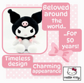 Sanrio Kuromi 6 Inch Plush Figure