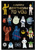 Star Wars "Happy Birthday To You" Birthday Card