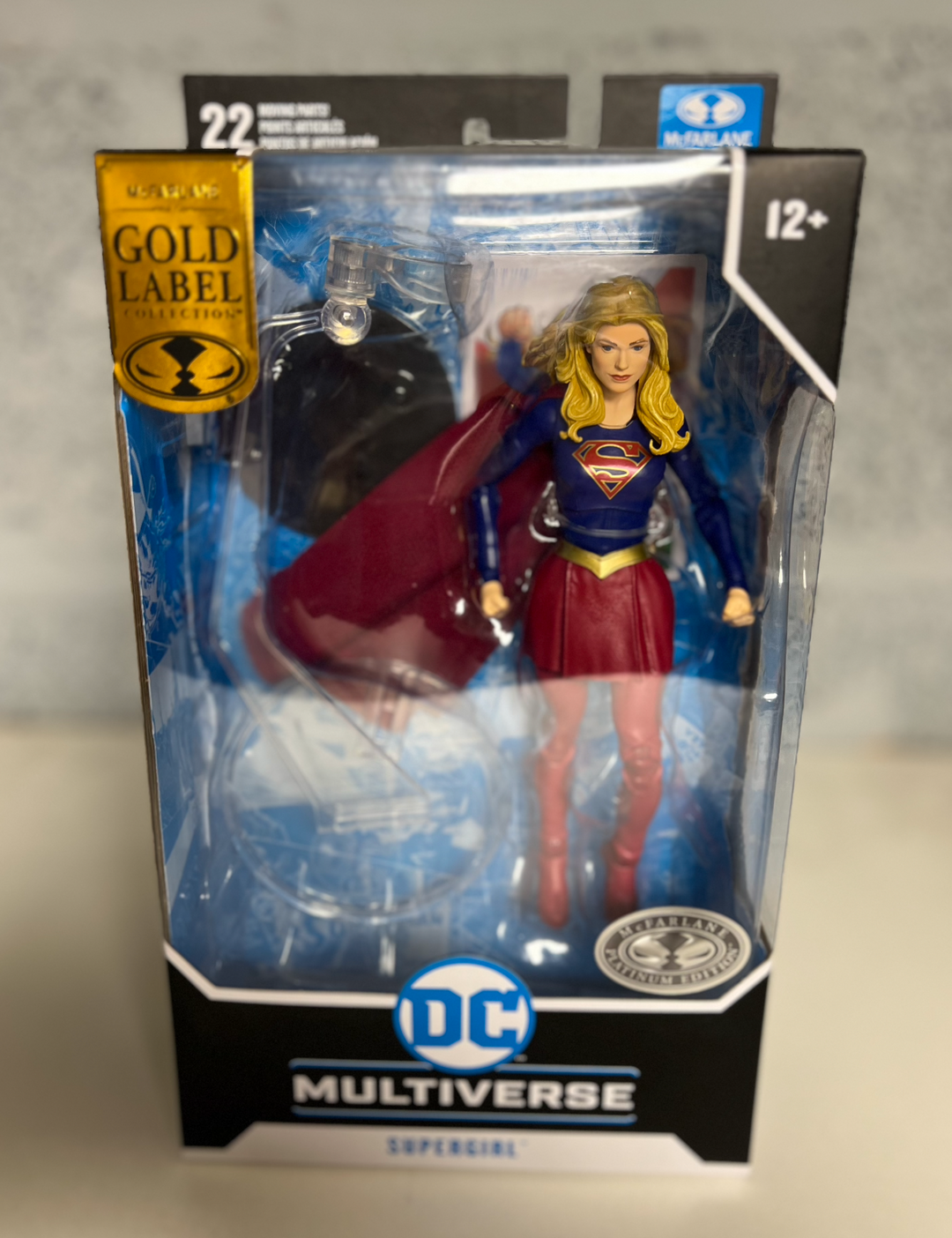 McFarlane DC Multiverse Supergirl (DC Rebirth) Gold Label 7" Action Figure