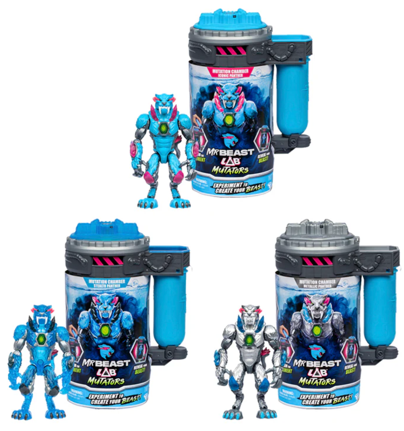 MrBeast Lab Mutators: Mutation Chamber Action Figure (assortment ...