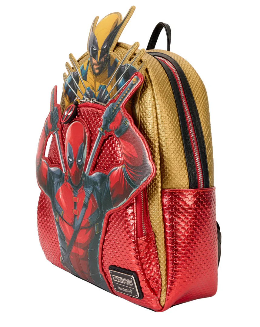 Deadpool & Wolverine Marvel Loungefly Mini Backpack