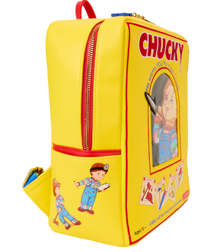 Chucky Box Childs Play Loungefly Mini Backpack