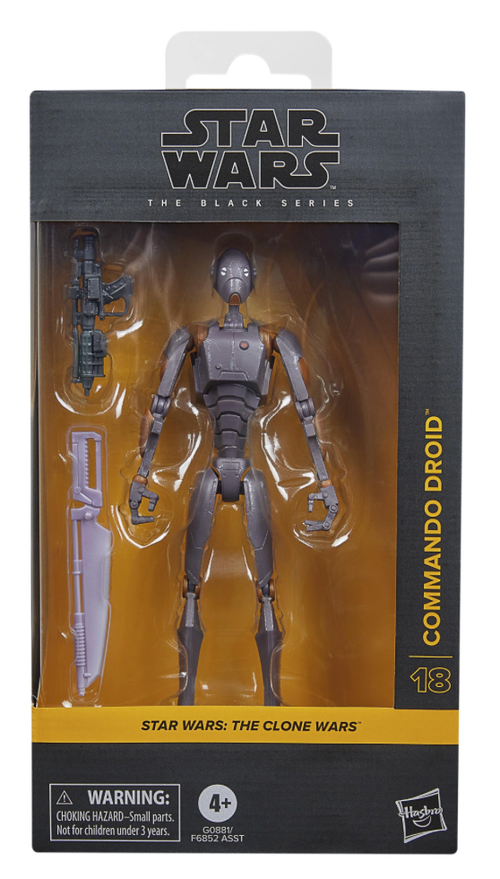 Star Wars The Black Series Commando Droid 6" Action Figure