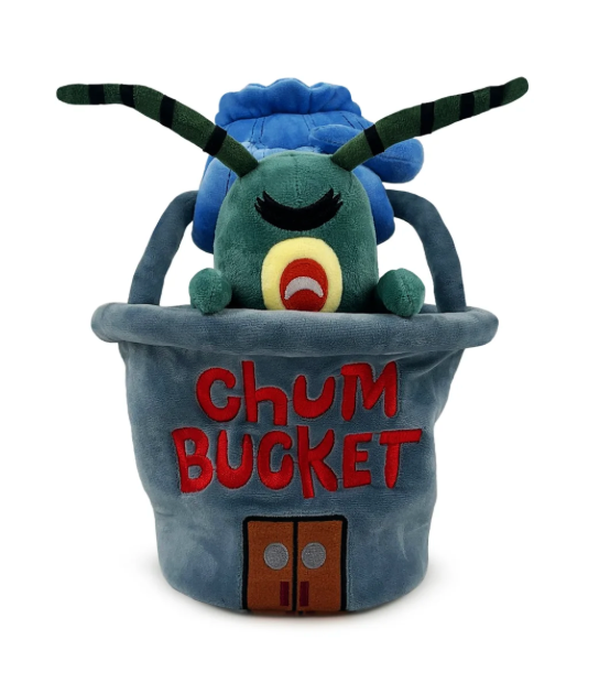 YouTooz Spongebob Squarepants Plankton Chum Bucket 9" Plush