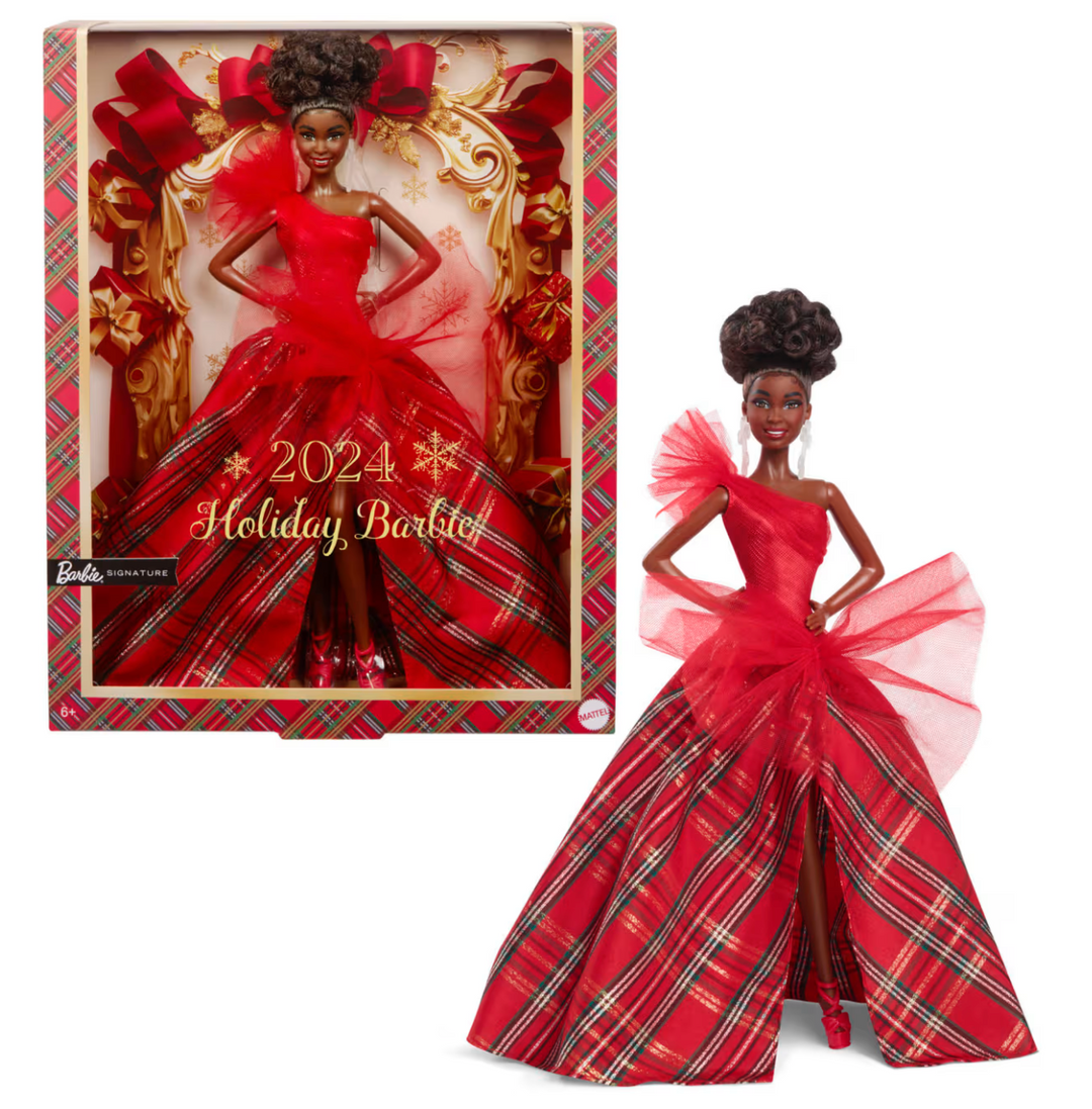 Barbie Holiday Doll Brown Hair