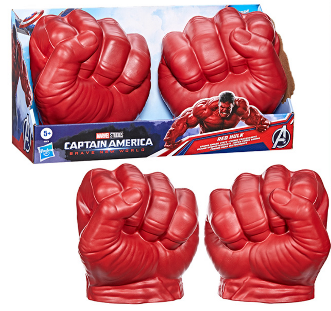 Captain America Brave New World Red Hulk Gamma Smash Fists