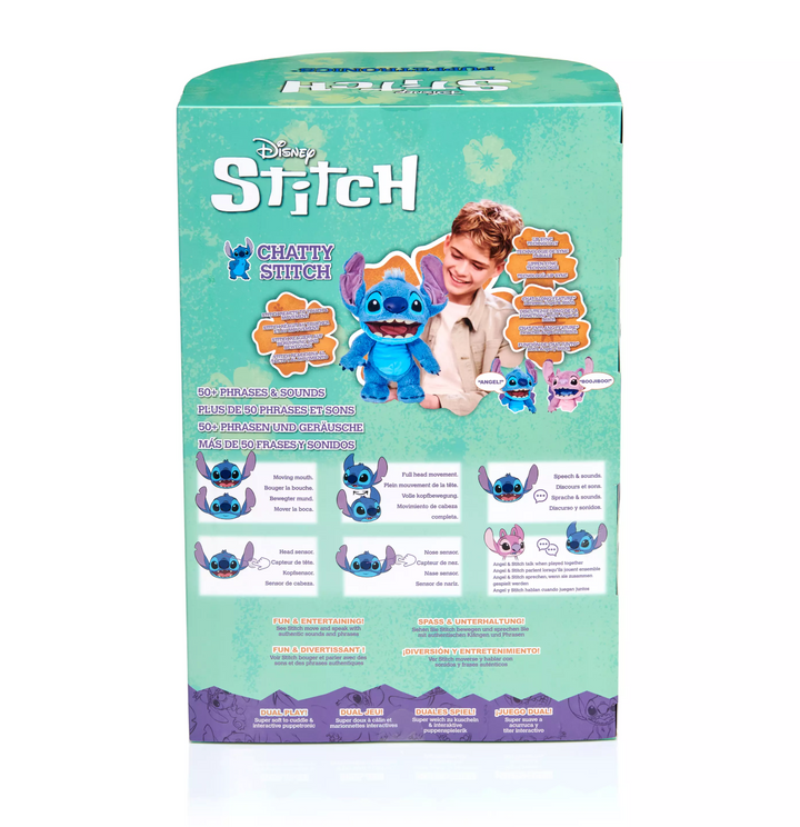 Disney Stitch Chatty Stitch Puppetronic