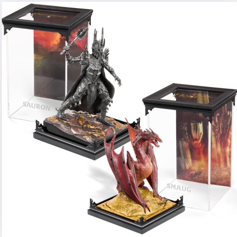 The Lord of the Rings Sauron & Smaug Diorama Figures Bundle