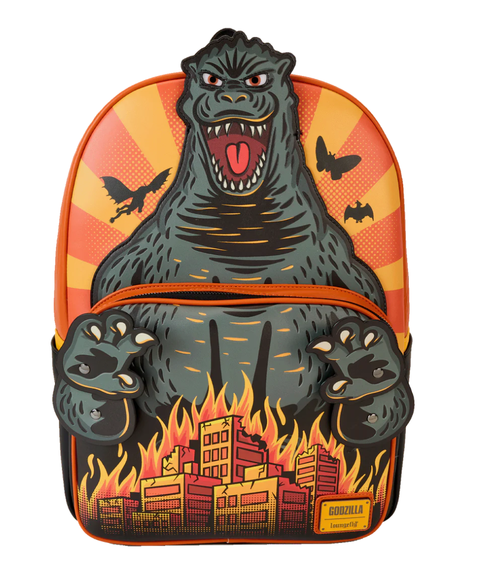 Loungefly Godzilla Full Size Cosplay Backpack