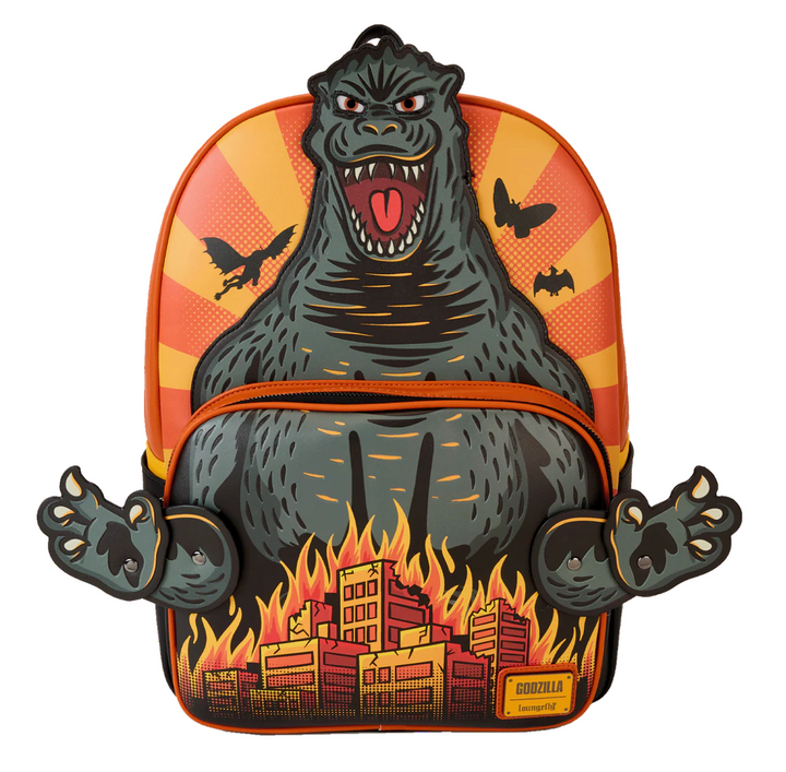 Loungefly Godzilla Full Size Cosplay Backpack