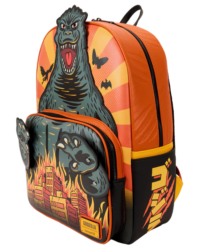 Loungefly Godzilla Full Size Cosplay Backpack