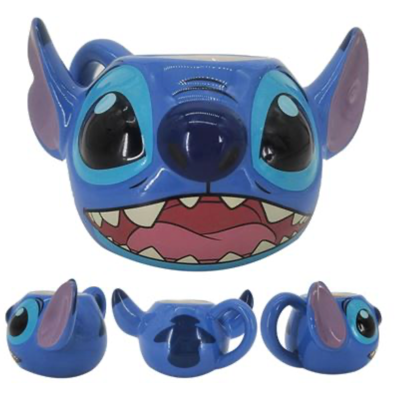 Disney Lilo & Stitch 3D Shaped Stitch Mug