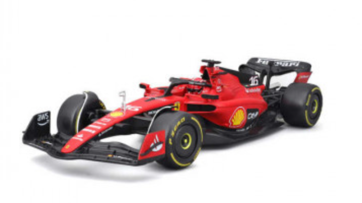 Formula 1 Ferrari Charles Leclerc Official Diecast Model Car 1:43 Scale Collector’s Edition