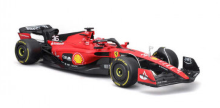 Formula 1 Ferrari Charles Leclerc Official Diecast Model Car 1:43 Scale Collector’s Edition