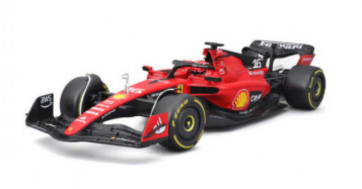 Formula 1 Ferrari Charles Leclerc Official Diecast Model Car 1:43 Scale Collector’s Edition