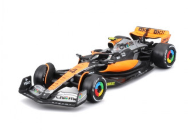 Formula 1 McLaren MCL60 Lando Norris Official Diecast 1:43 Scale Model Car Premium F1 Collectable