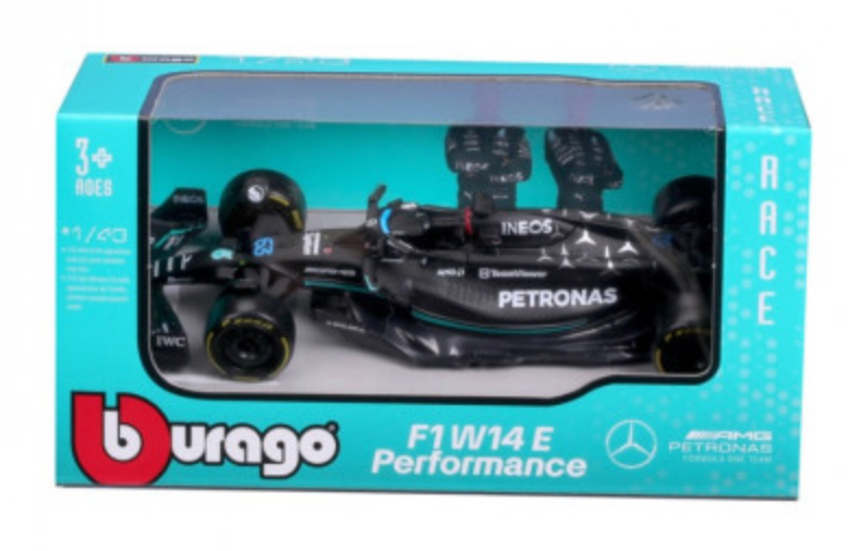 Formula 1 Mercedes-AMG Petronas W14 George Russell Official Diecast 1:43 Scale Model