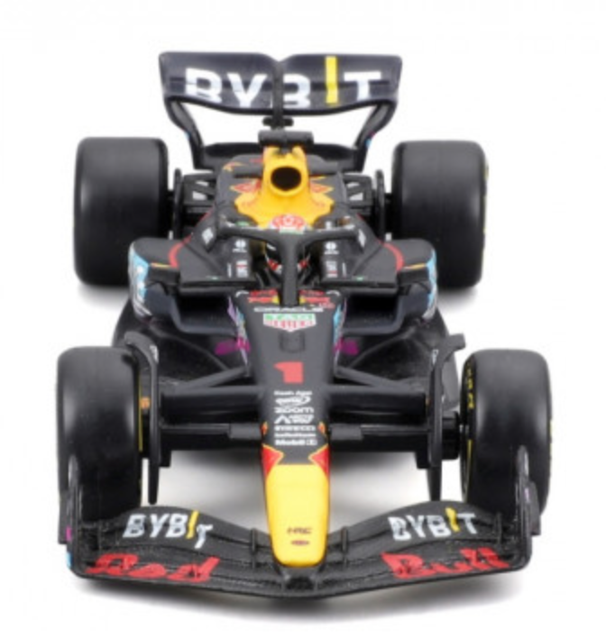 Formula 1 Red Bull Racing RB19 Max Verstappen Official Diecast 1:43 Scale Model with Helmet