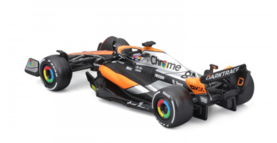 Formula 1 McLaren MCL60 Oscar Piastri Official Diecast 1:43 Scale Model with Helmet