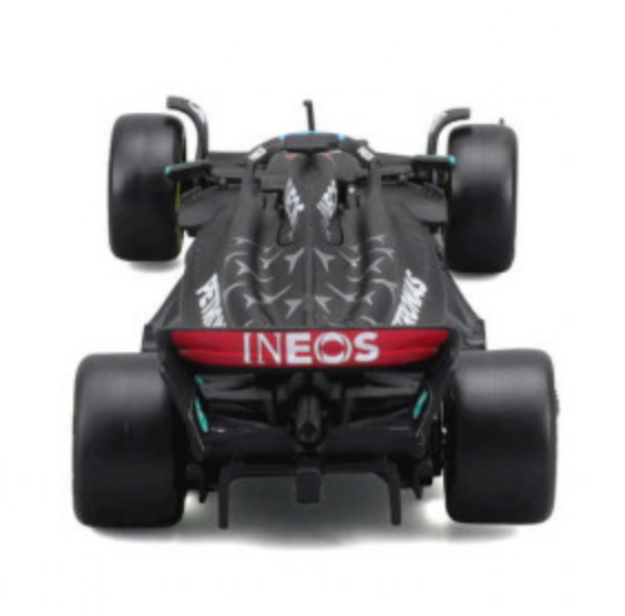 Formula 1 Mercedes-AMG Petronas W14 George Russell Official Diecast 1:43 Scale Model with Helmet