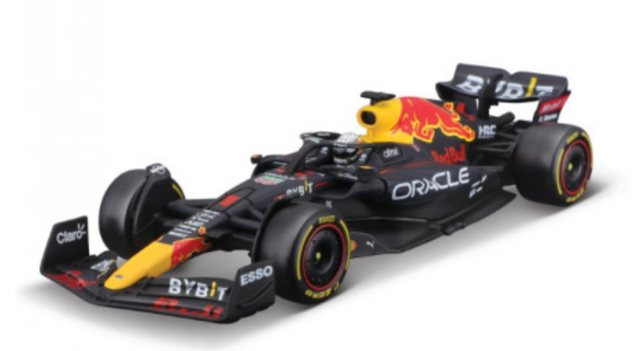 Formula 1 Red Bull Racing RB18 Max Verstappen Official Diecast Model with Helmet