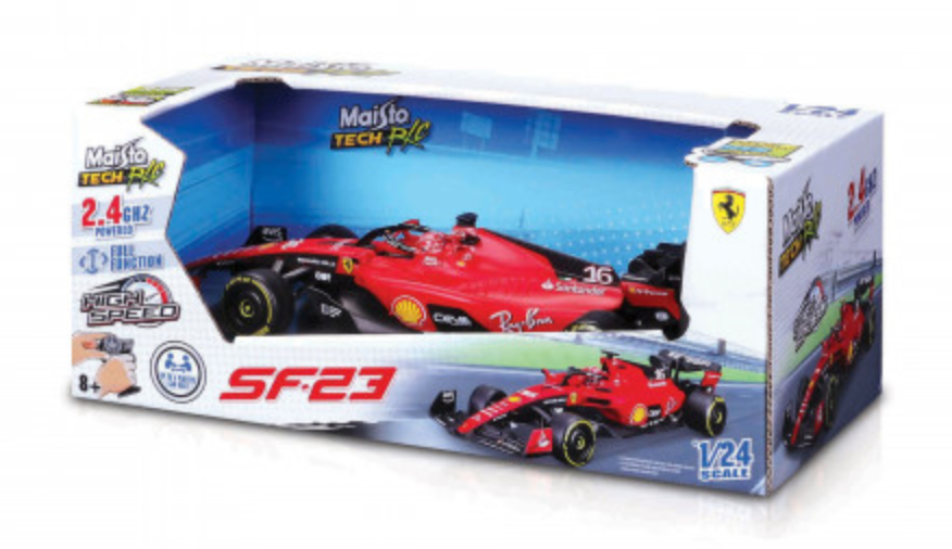 Formula 1 Premium RC Ferrari SF90 F1 Car Charles Leclerc 1:24 Scale Official Remote Control Car