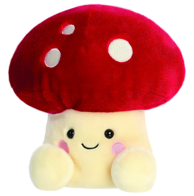 Amanita Mushroom Palm Pals Plush 8 Inch
