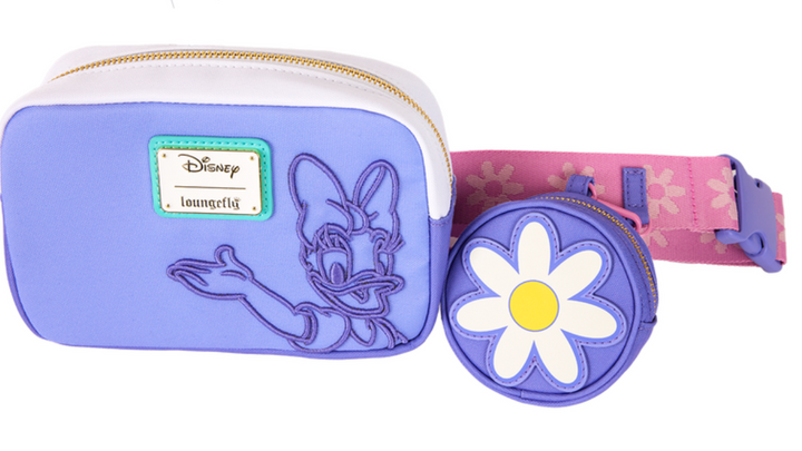 Loungefly Disney Daisy Duck Nylon Sling Bag