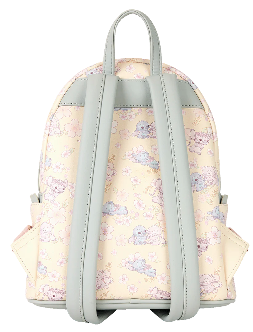 Loungefly Disney Cute Stitch Cherry Blossom Mini Backpack