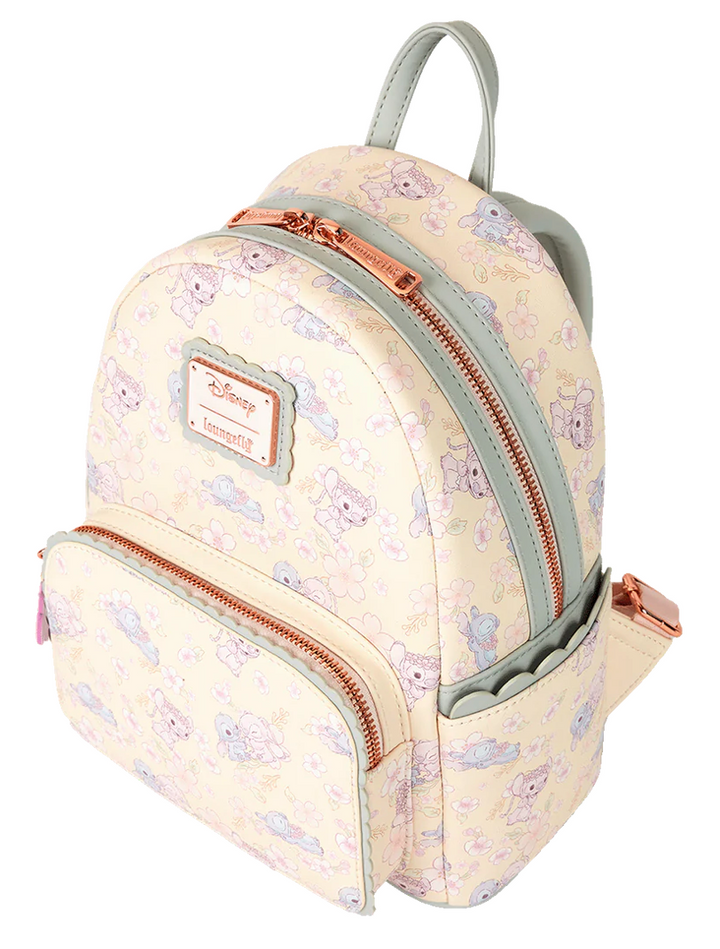 Loungefly Disney Cute Stitch Cherry Blossom Mini Backpack