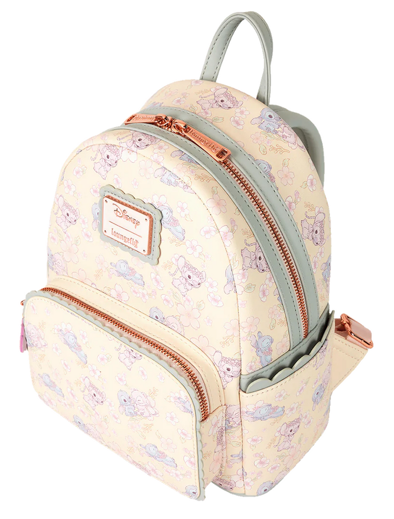 Loungefly - Disney Stitch Cherry Blossom Cute Mini Backpack