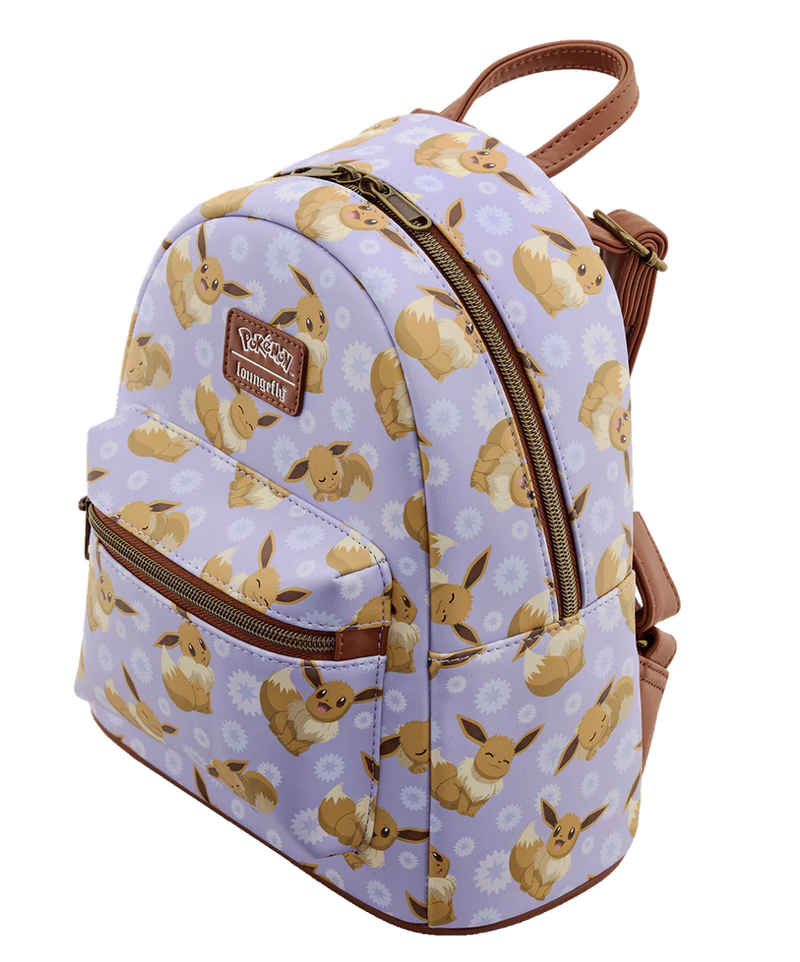 Loungefly - Pokémon Eevee All Over Print Mini Backpack