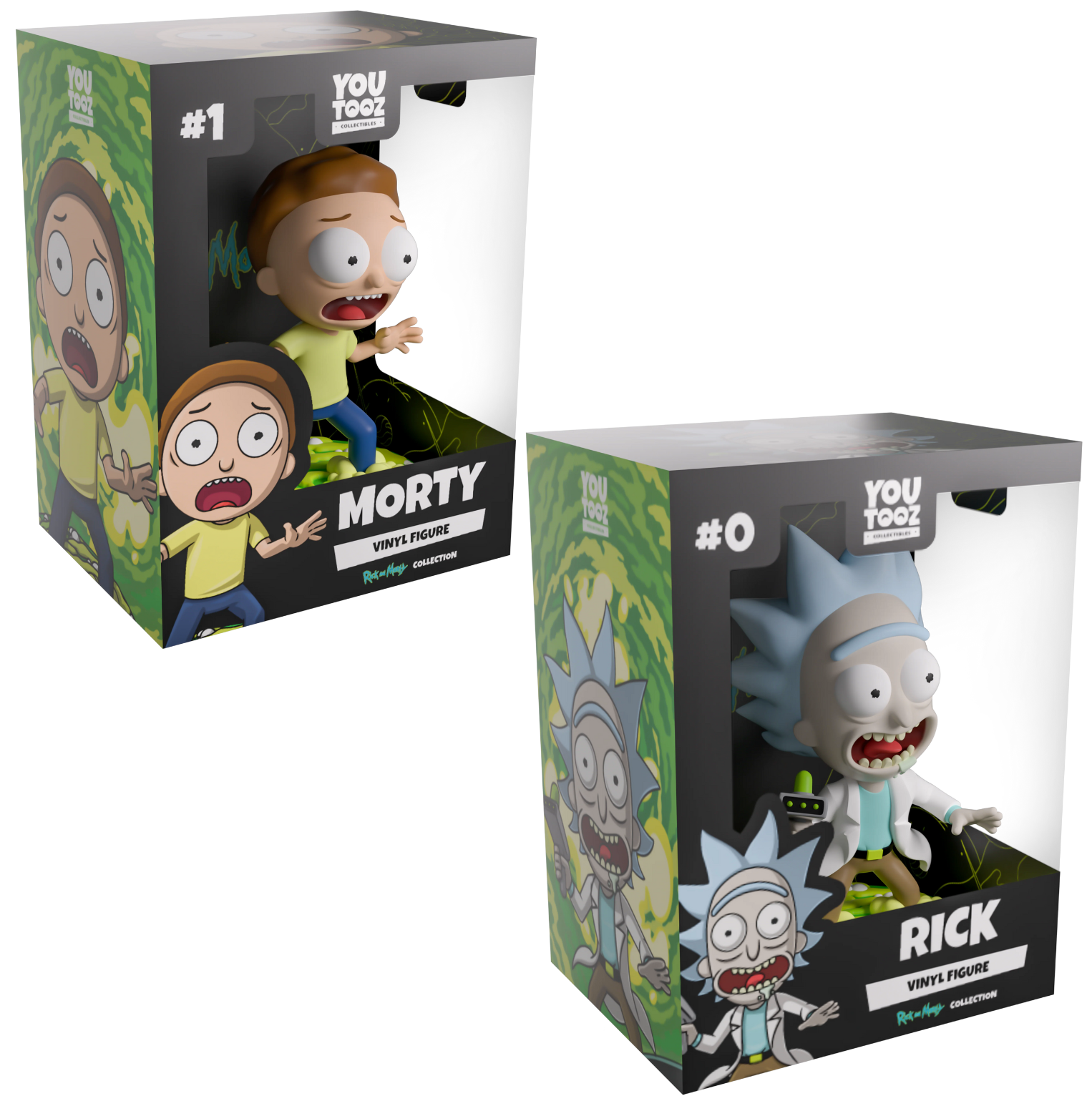 Youtooz Rick and Morty Vinyl Figures Bundle