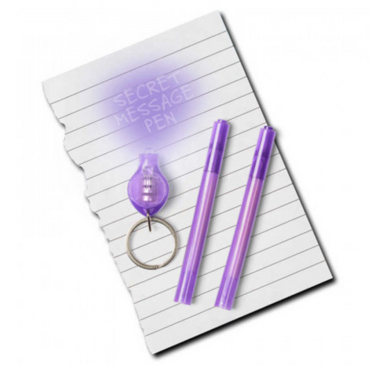 Secret Spy Pen Invisible Ink Torch Message Writer, alternate view