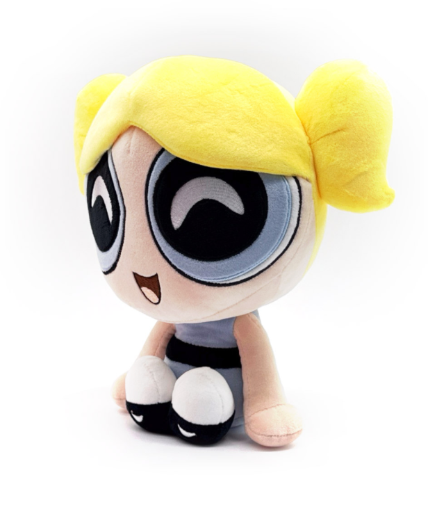 Youtooz Powerpuff Girls Buttercup, Bubbles & Blossom  9" Plush Bundle