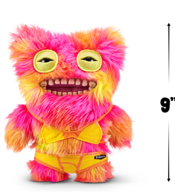 Fuggler Vacay Vibes Mr Buttons 9" Plush