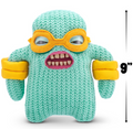 Fuggler Vacay Vibes Mr Needles 9 Plush, close-up detail