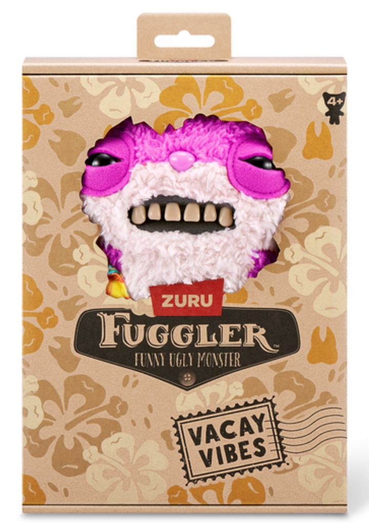 Fuggler Vacay Vibes Sketchy Squirrel 9" Plush