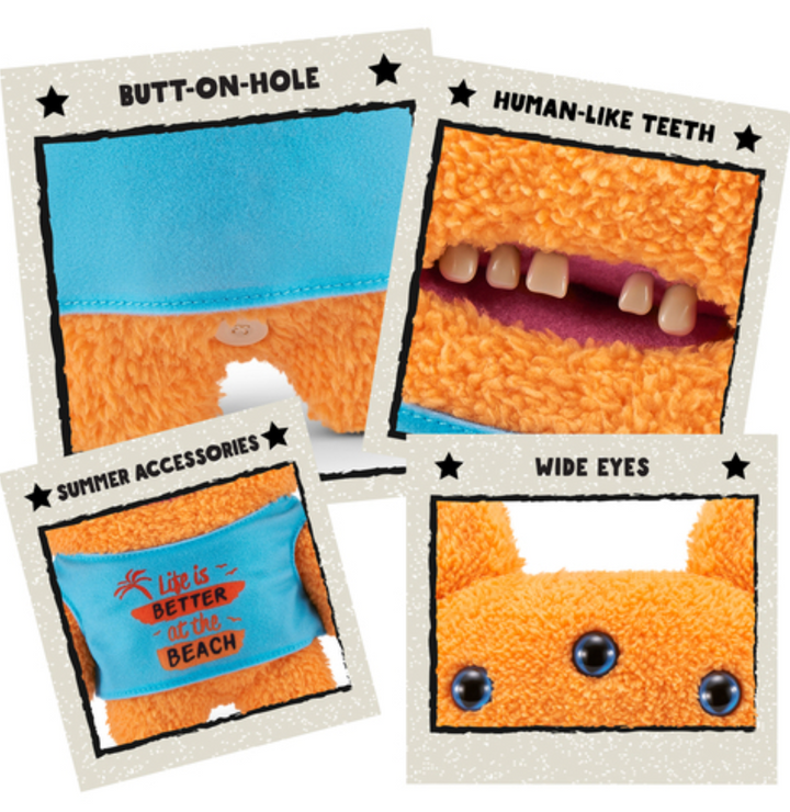 Fuggler Vacay Vibes Reek-O 9" Plush