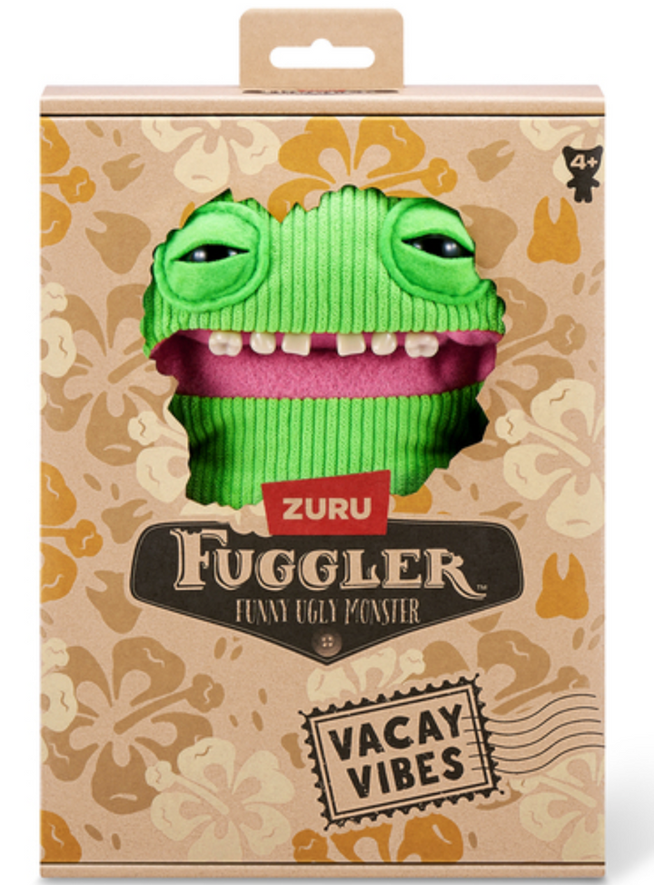 Fuggler Vacay Vibes Smiley O Riley 9" Plush