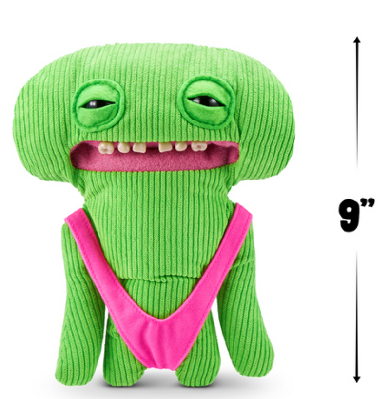 Fuggler Vacay Vibes Smiley O Riley 9 Plush, rear view