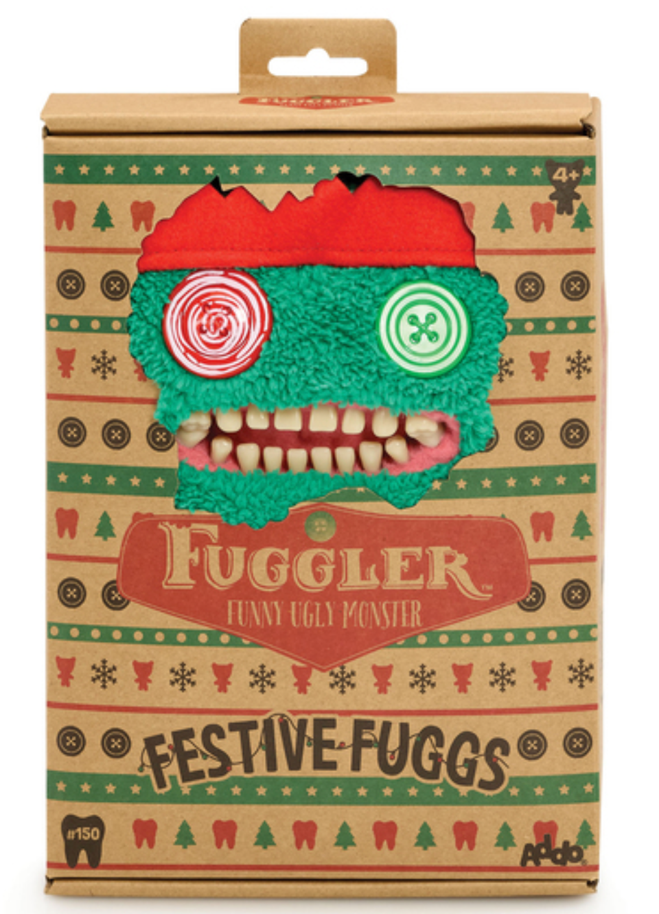 Fuggler Festive Fuggs Elf 9" Plush