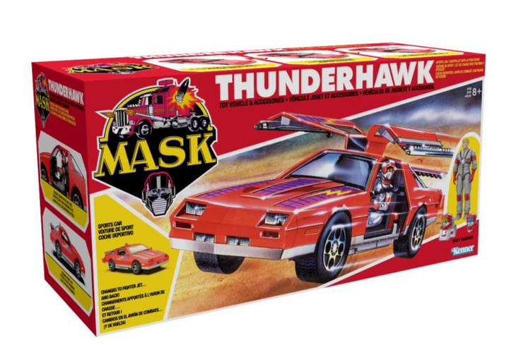 M.A.S.K. Thunderhawk Vehicle with Matt Trakker Action Figure