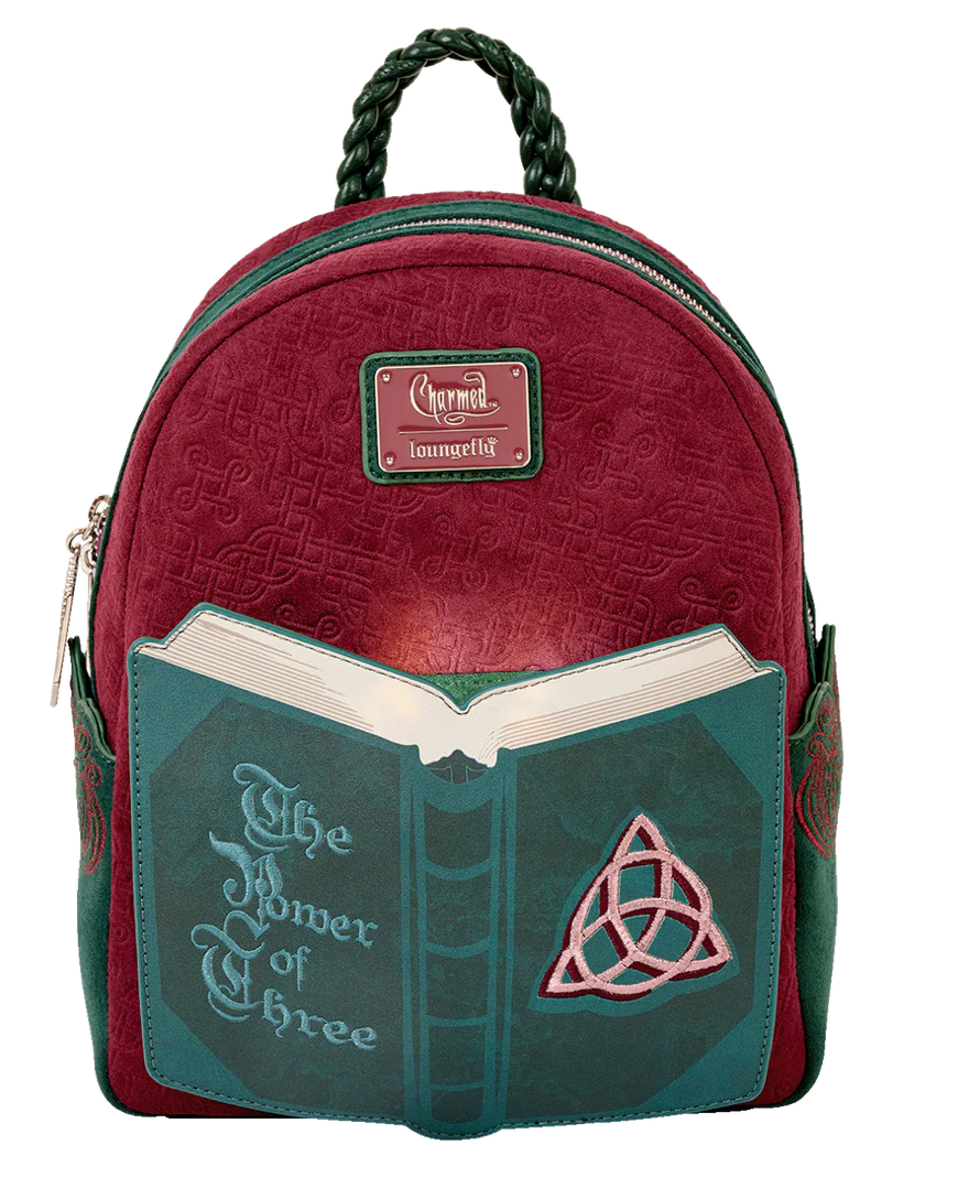 Loungefly Book of Shadows Charmed Light Up Mini Backpack